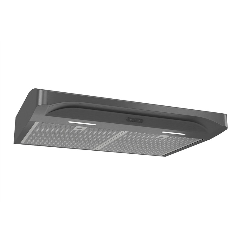 Broan ALT230BLS Broan Elite 30-Inch Convertible Under-Cabinet Range Hood, Black Stainless Steel