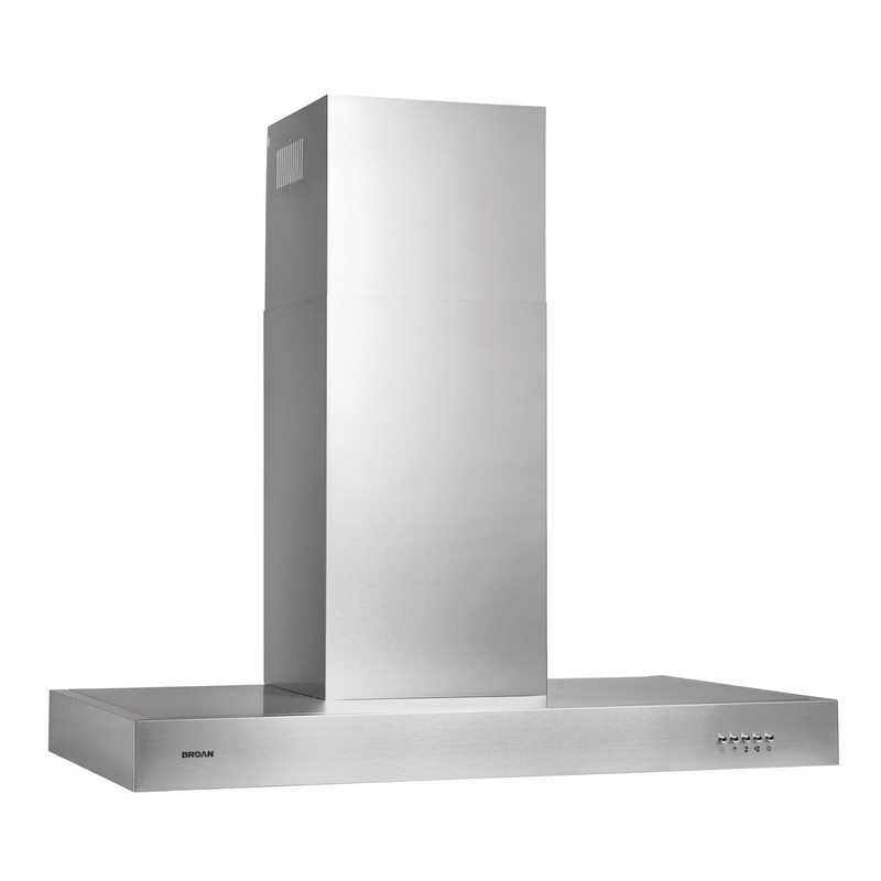 Broan B5330SS Broan 30-Inch Convertible Wall-Mount Chimney Range Hood, 450 Cfm, Stainless Steel