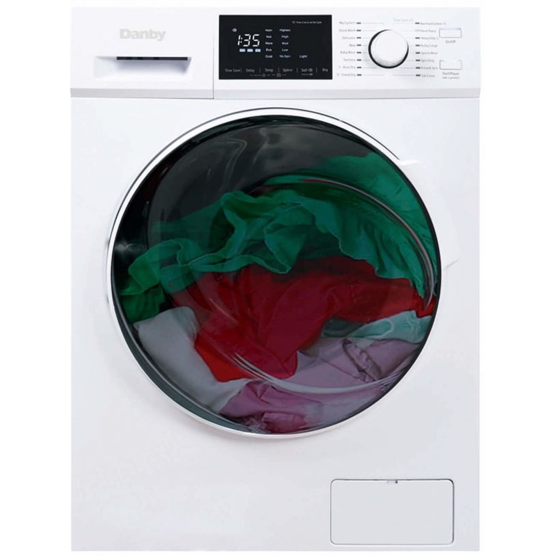 Danby DWM120WDB3 Danby 2.7 Cu. Ft. All-In-One Ventless Electric Washer Dryer Combo