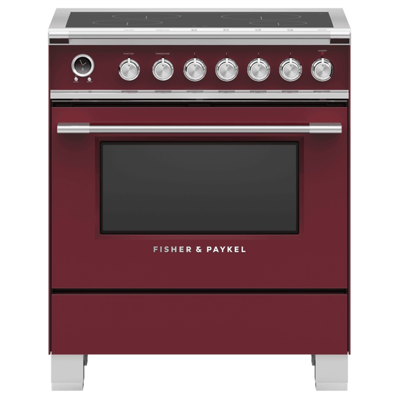 Fisher & Paykel OR30SCI6R1 Induction Range, 30", 4 Zones, Self-Cleaning