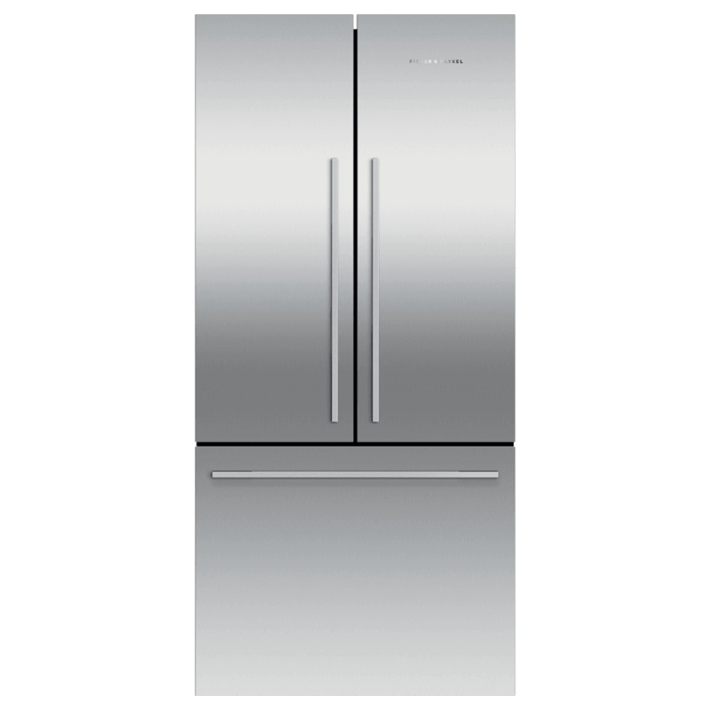 Fisher & Paykel RF170ADJX4 Freestanding French Door Refrigerator Freezer, 32", 16.9 Cu Ft, Ice