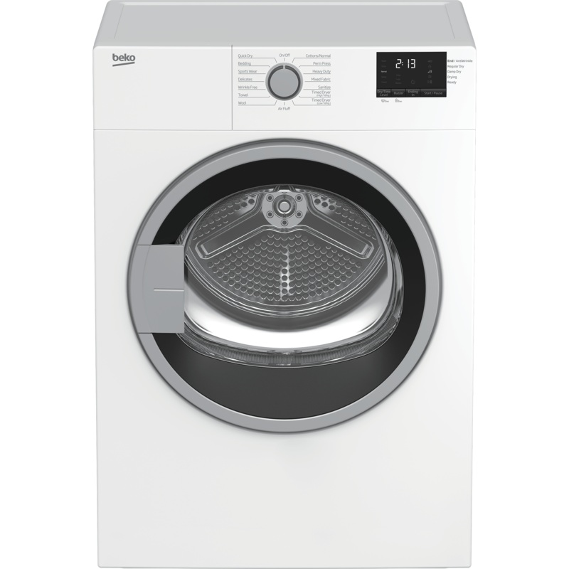 Beko BDV7200X2 24" Electric Air Vented Front Load Dryer