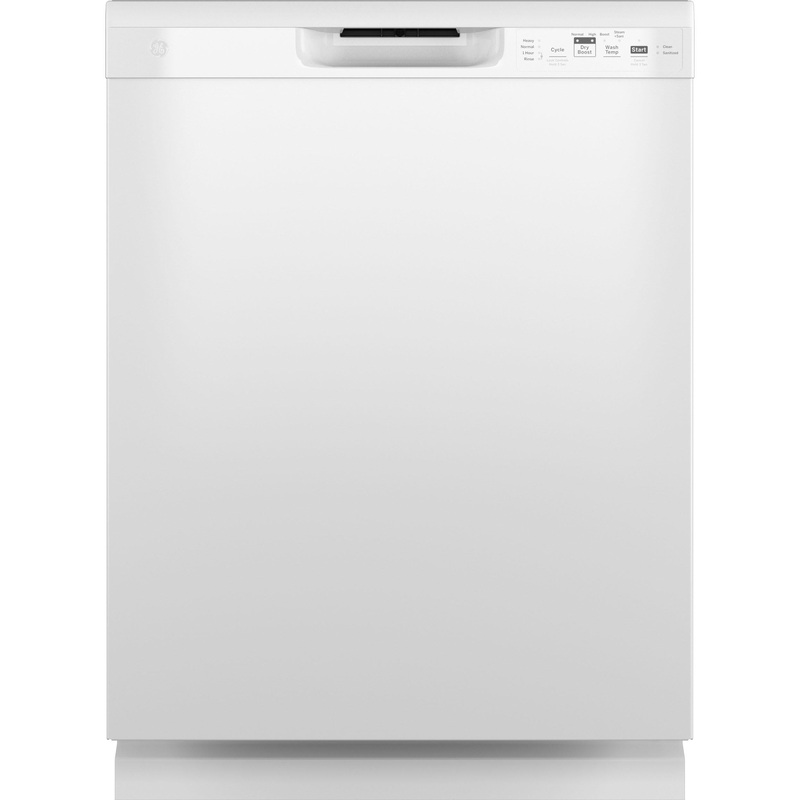 Ge Appliances GDF535PGRWW Ge Dishwasher With Front Controls