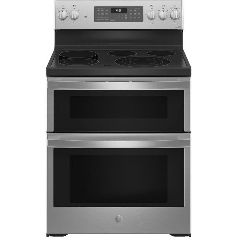 Ge Appliances PB965YPFS Ge Profile 30" Smart Free-Standing Electric Double Oven Convection Range With No Preheat Air Fry