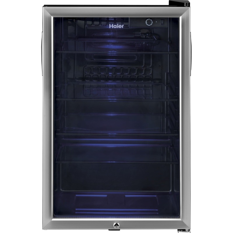 Haier HEBF100BXS 150-Can Beverage Center