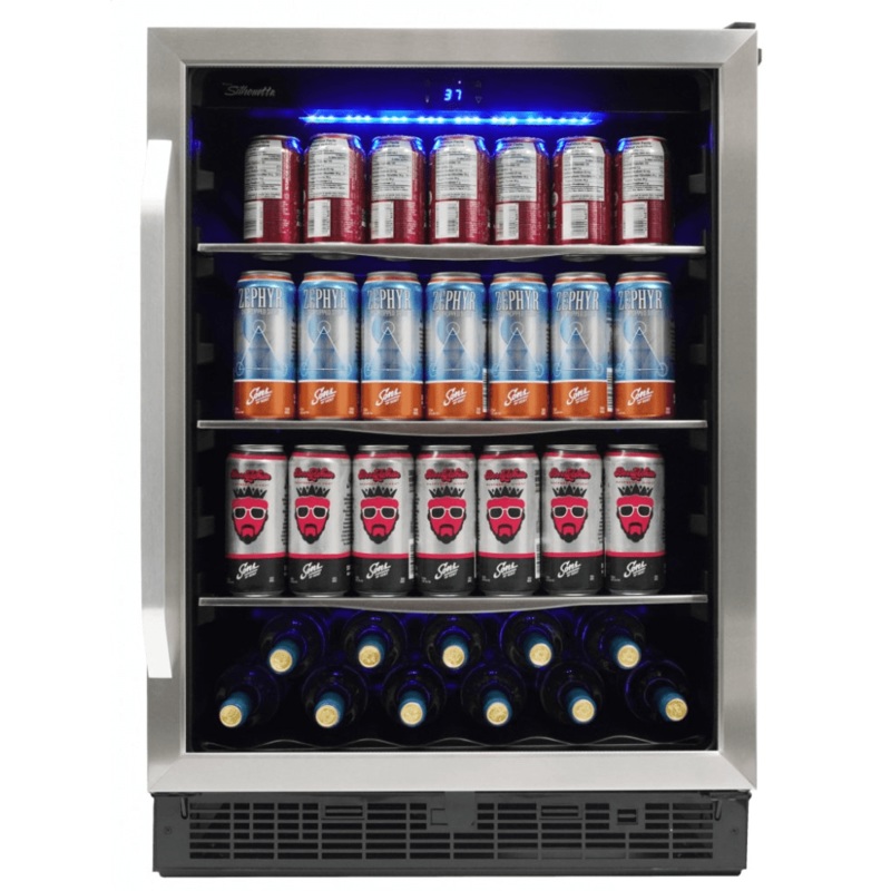 Silhouette SBC057D1BSS Riccotta 24" Single Zone Beverage Center