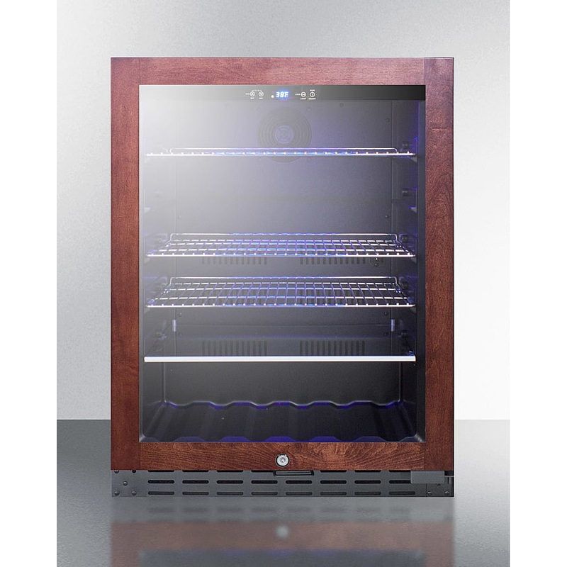 Summit ALBV2466PNR 24" Wide Built-In Beverage Cooler, Ada Compliant