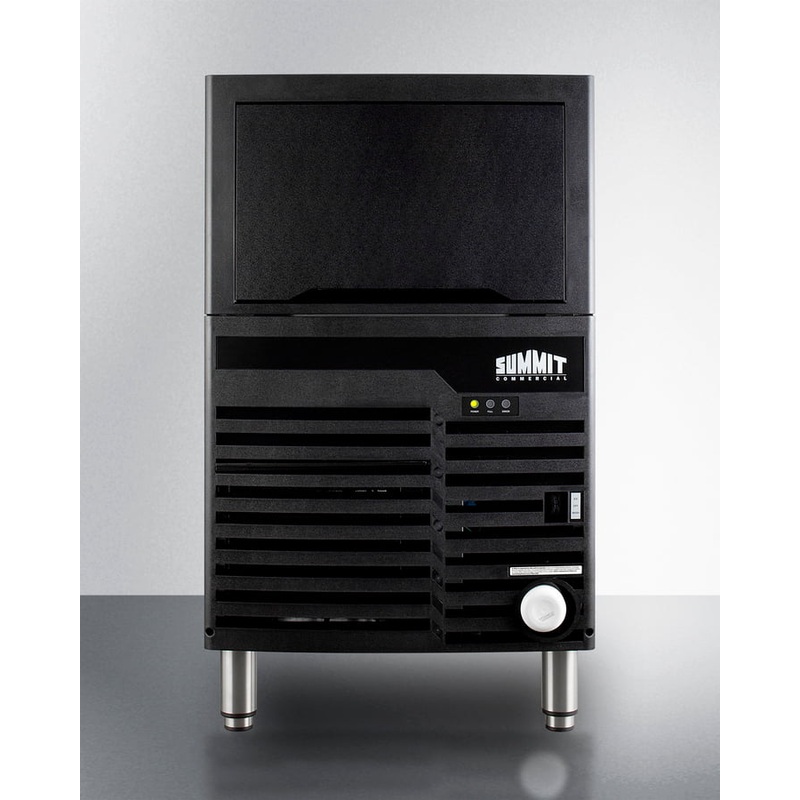 Summit BIM100 Commercially Listed Clear Icemaker With 100 Lb. Ice Production Capacity For Built-In Or Freestanding Use