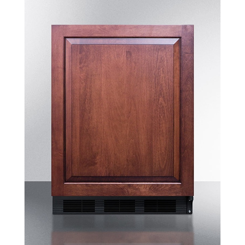 Summit CT663BKBIIFADA 24" Wide Built-In Refrigerator-Freezer, Ada Compliant