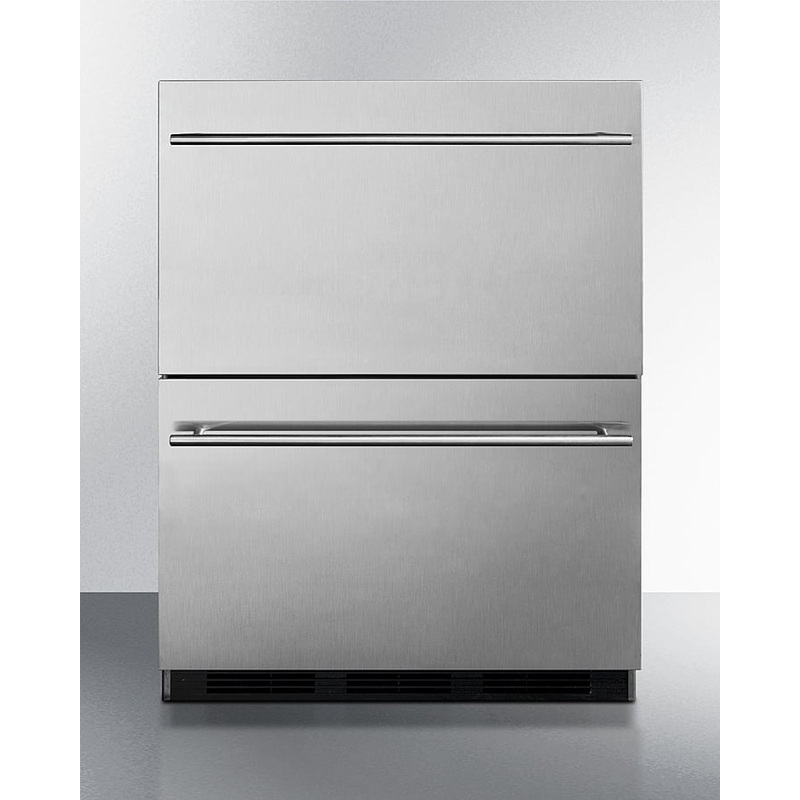 Summit SP6DBS2D7ADA 24" Wide 2-Drawer All-Refrigerator, Ada Compliant