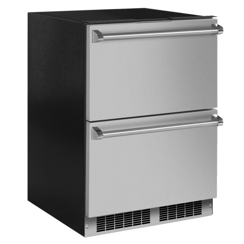 Marvel MPDR424SS71A 24-In Professional Built-In Refrigerated Drawers With Adjustable Dividers With Door Style - Stainless Steel
