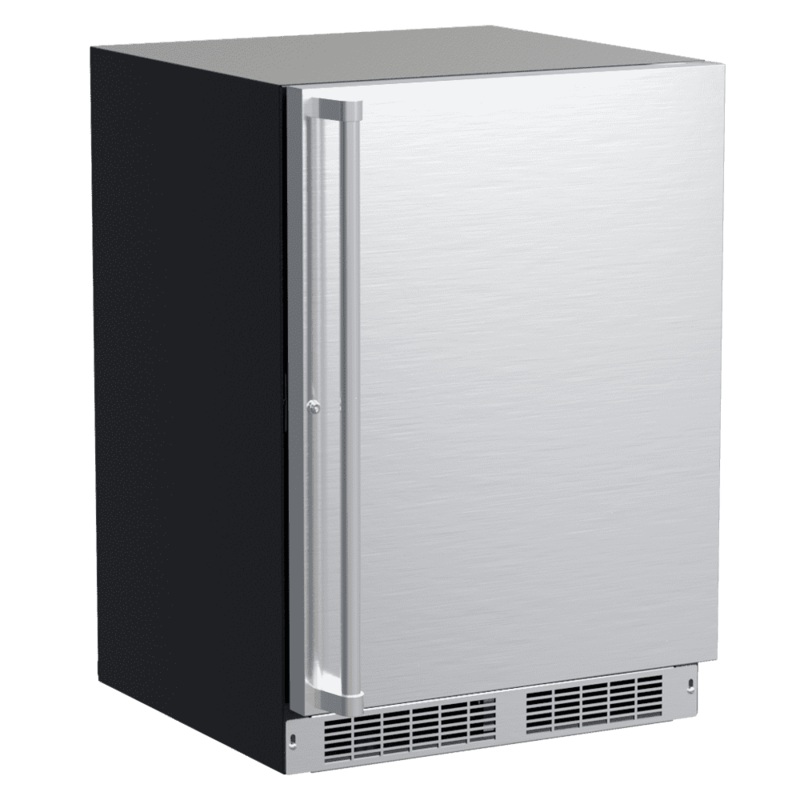 Marvel MPFZ424SS31A 24-In Professional Built-In Freezer With Reversible Door With Door Style - Gray