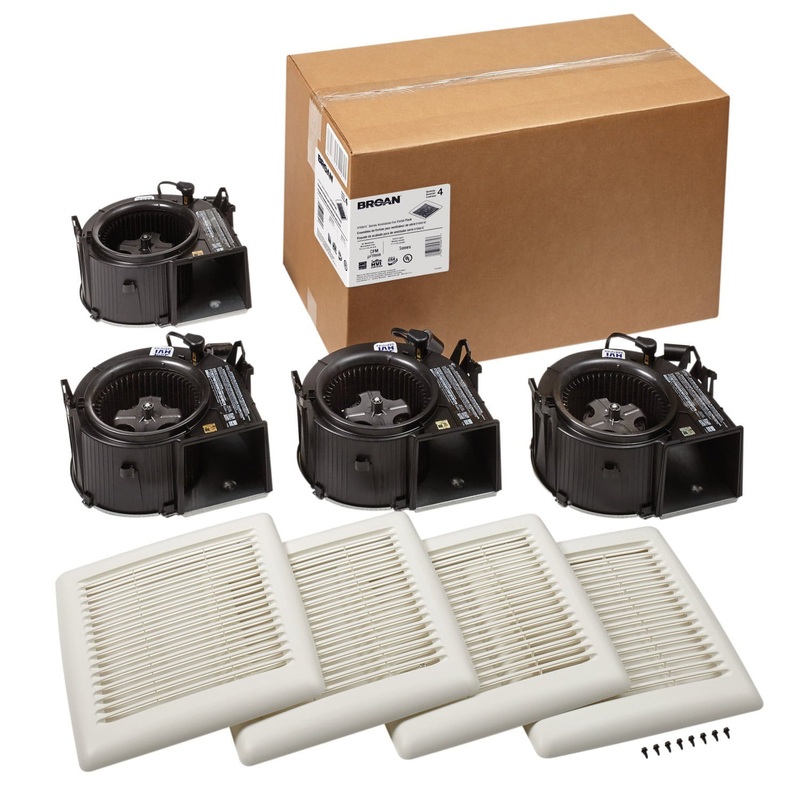 Broan AE50110DCF Broan-Nutone Wall Vent Kit, 3" Or 4" Round Duct