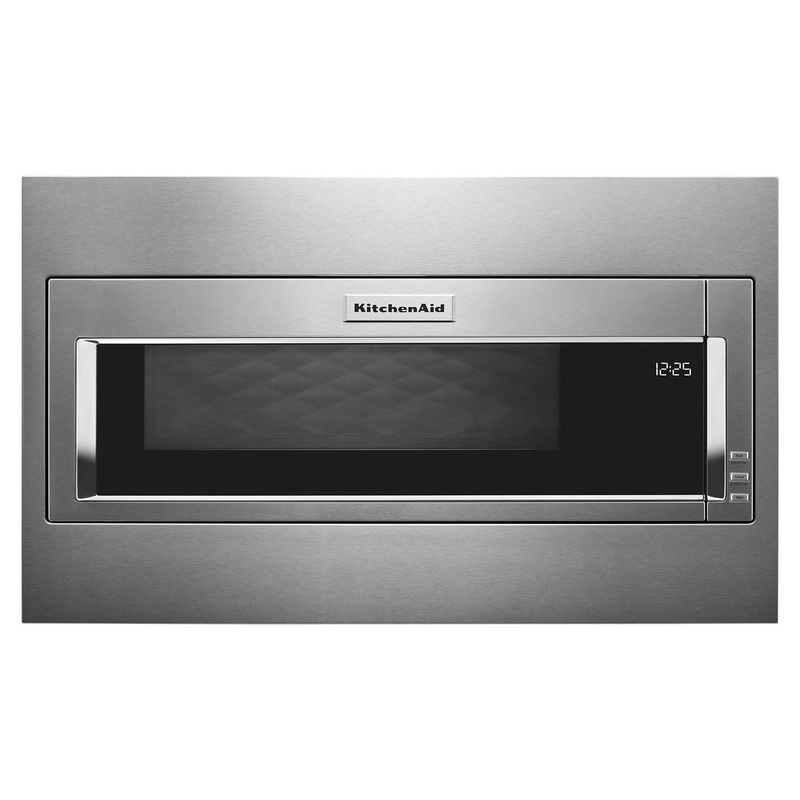Kitchenaid KMBT5511KSS 1000 Watt Built-In Low Profile Microwave With Standard Trim Kit - Stainless Steel