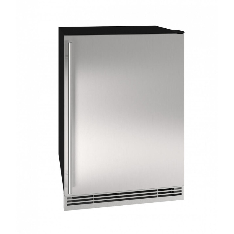 U-Line UHRE124SS01A Hre124 24" Refrigerator With Stainless Solid Finish (115V/60 Hz Volts /60 Hz Hz)