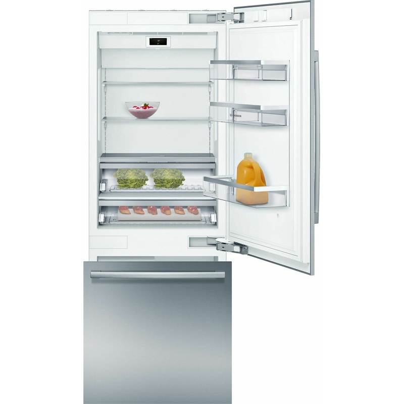 Bosch B30BB935SS Benchmark Built-In Bottom Freezer Refrigerator 30'' B30Bb935Ss
