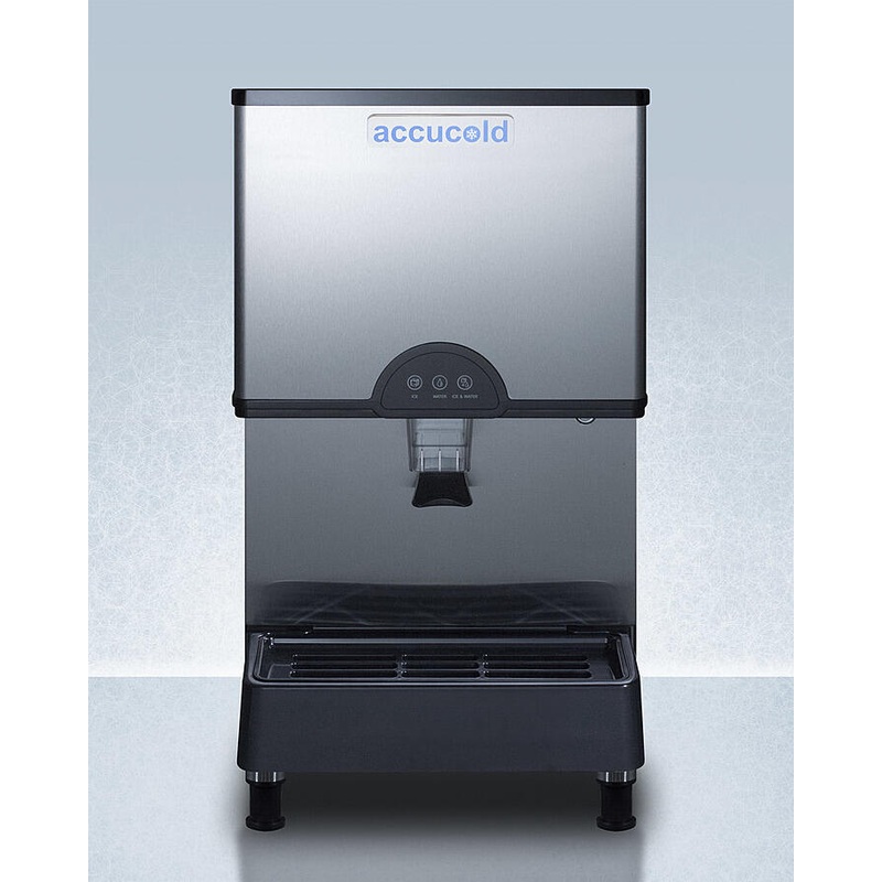 Summit AIWD282 Commercially Listed Countertop Ice And Water Dispenser With 282 Lb. Ice Production Capacity