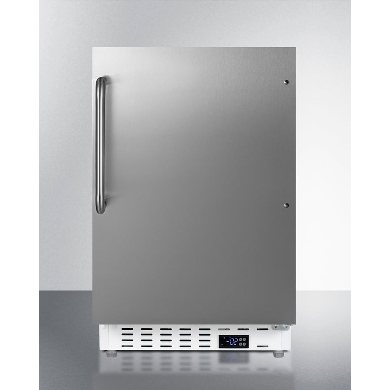 Summit ALFZ36CSS 20" Wide Built-In All-Freezer, Ada Compliant