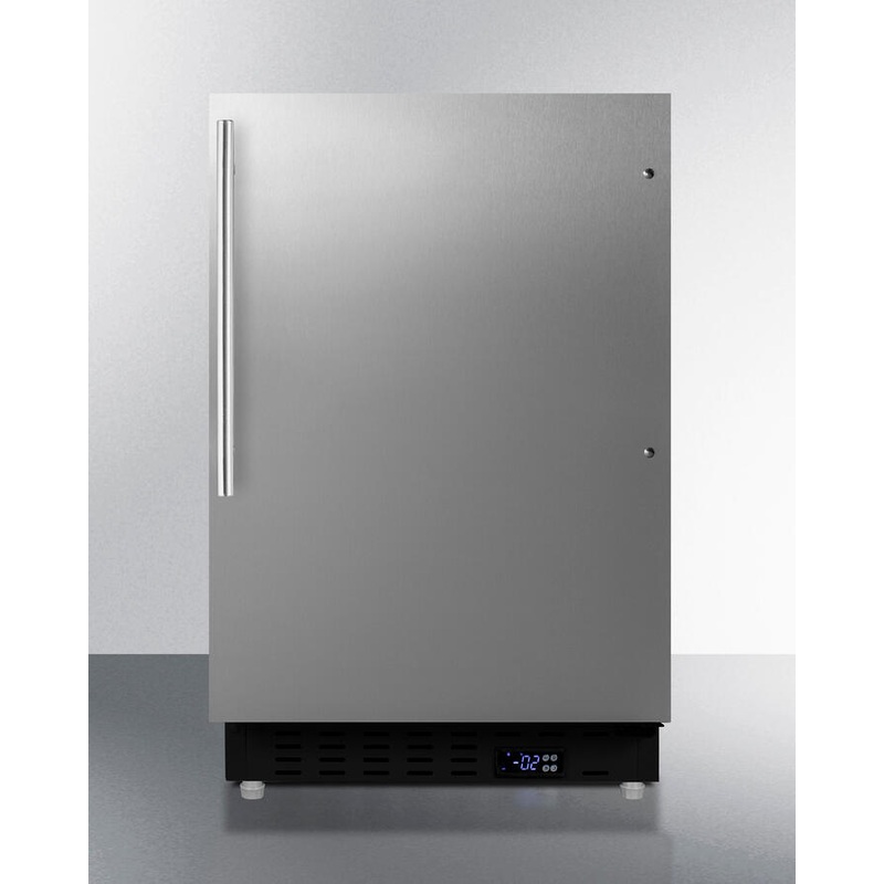 Summit ALFZ37BCSSHV 20" Wide Built-In All-Freezer, Ada Compliant