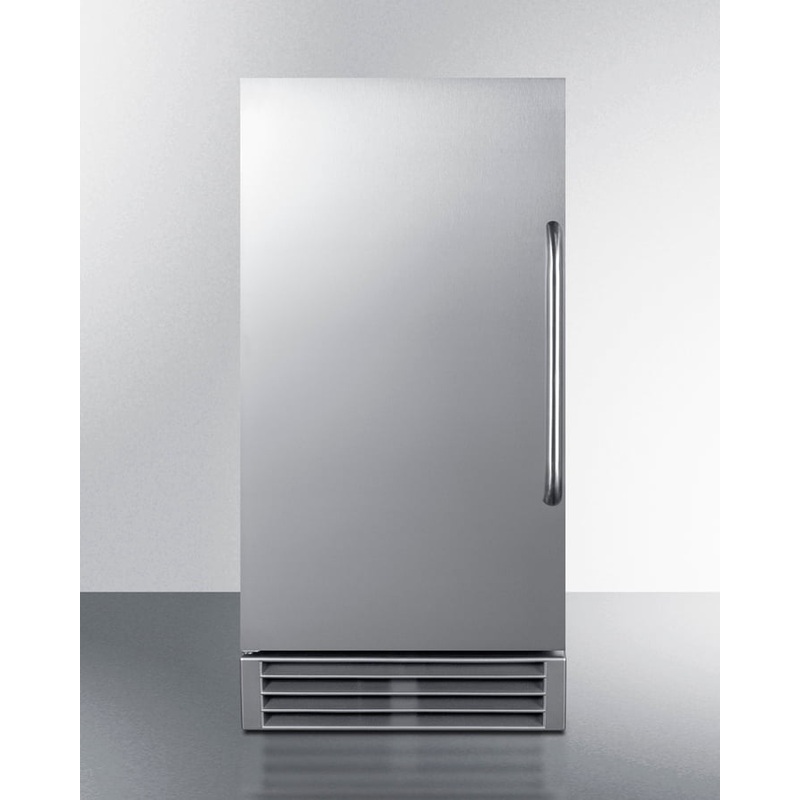 Summit BIM47OSADA Built-In Outdoor 50 Lb. Clear Icemaker, Ada Compliant