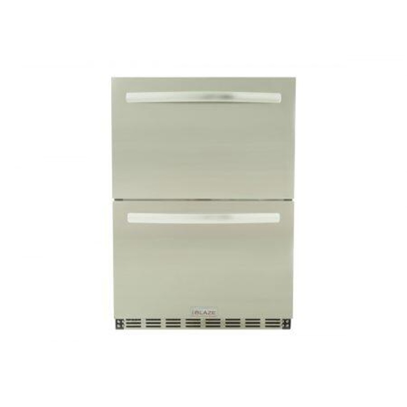 Blaze Grills BLZSSRFDBDR51 Blaze Double Drawer 5.1 Cu. Ft. Refrigerator