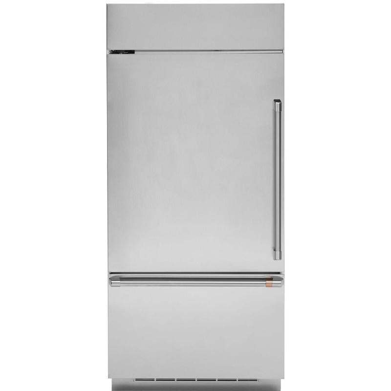 Cafe CDB36LP2PS1 Caf 21.3 Cu. Ft. Built-In Bottom-Freezer Refrigerator