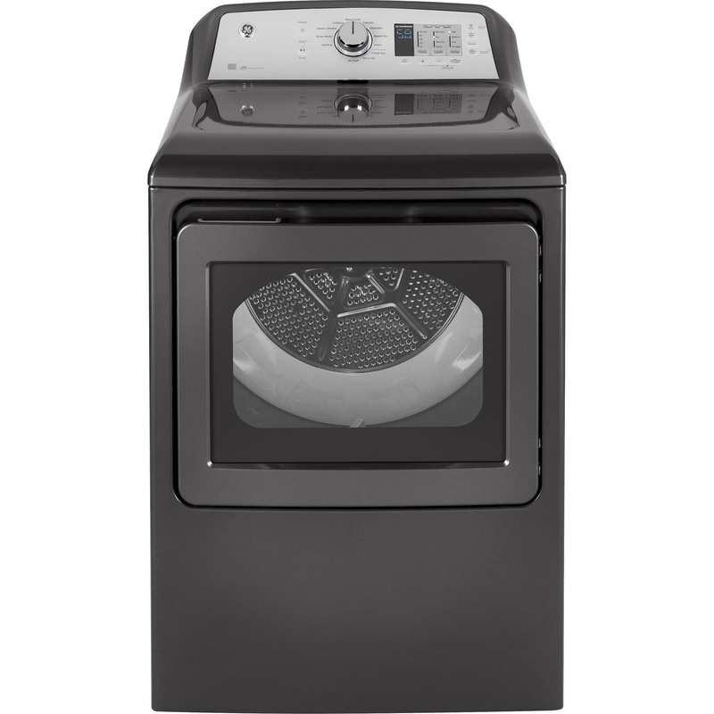 Ge Appliances GTD65EBPLDG Ge 7.4 Cu. Ft. Capacity Aluminized Alloy Drum Electric Dryer With He Sensor Dry