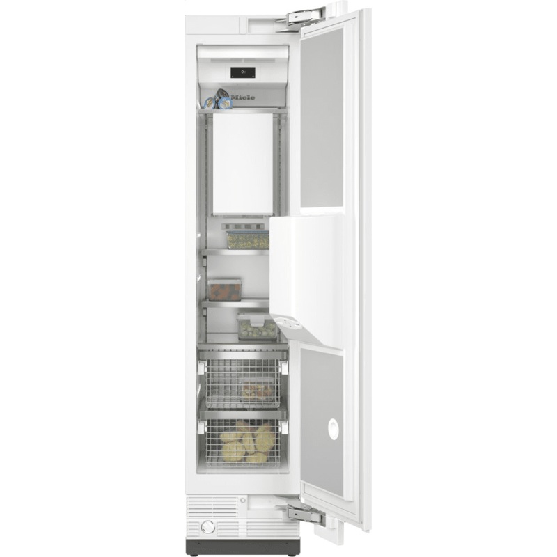 Miele F2462VI F 2462 Vi - Mastercool Freezer Integrated Icemaker Features Separate Water And Ice Dispensers.