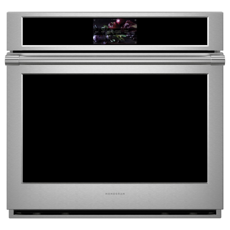 Monogram ZTSX1DPSNSS Monogram 30" Smart Electric Convection Single Wall Oven Statement Collection
