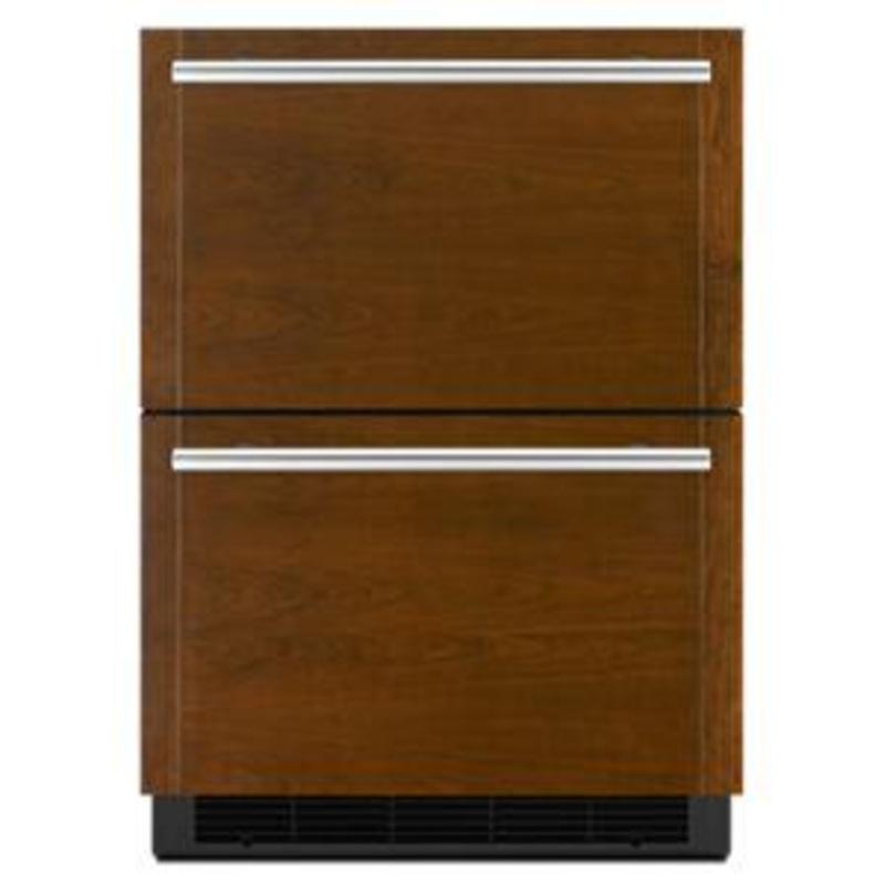 Jennair JUDFP242HX Panel-Ready 24" Double-Refrigerator Drawers
