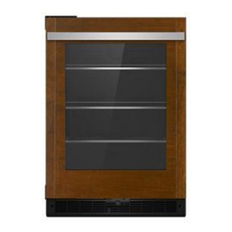 Jennair JUGFR242HX Panel-Ready 24" Under Counter Glass Door Refrigerator, Right Swing