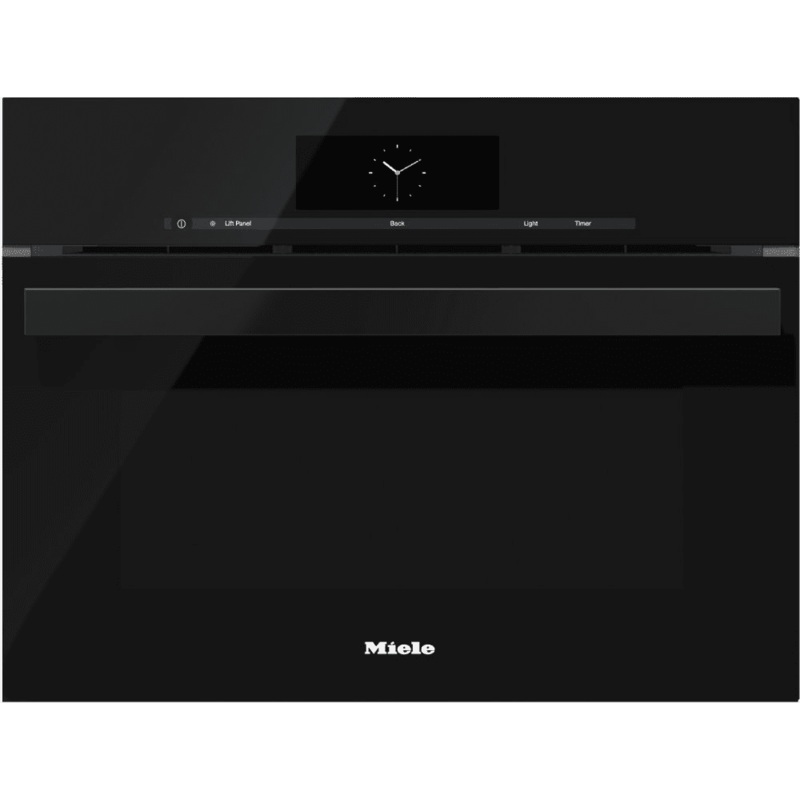 Miele DGC68001 Black - Steam Oven With Full-Fledged Oven Function And Xl Cavity Combines Two Cooking Techniques - Steam And Convection.