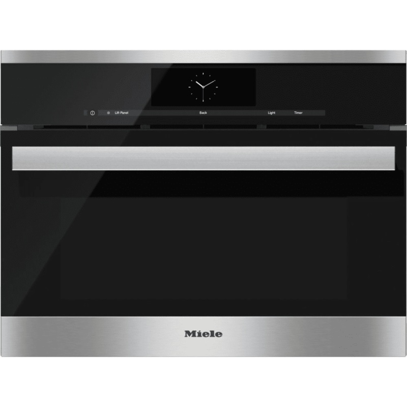 Miele DGC68051 Stainless Steel - Steam Oven With Full-Fledged Oven Function And Xl Cavity - The Miele All-Rounder With Water (Plumbed) Connection For Discerning Cooks.