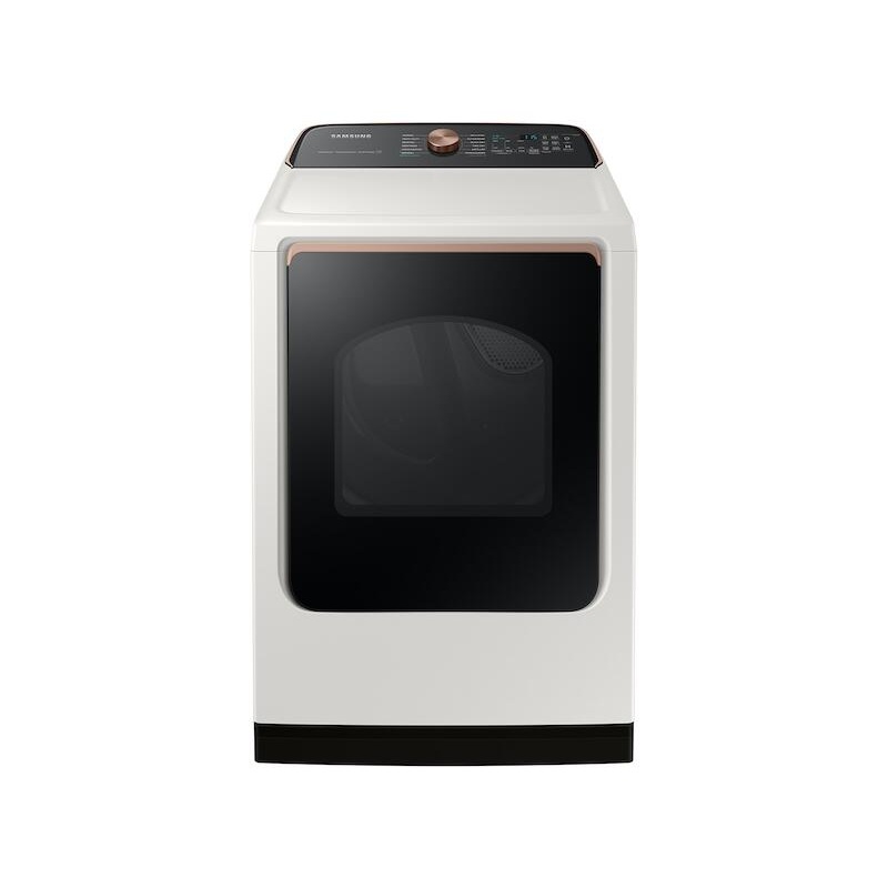 Samsung DVE55A7300E 7.4 Cu. Ft. Smart Electric Dryer With Steam Sanitize+ In Ivory