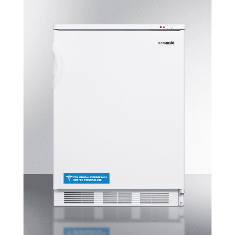 Summit VT65MBI Built-In Undercounter Medical All-Freezer Capable Of -25 C Operation