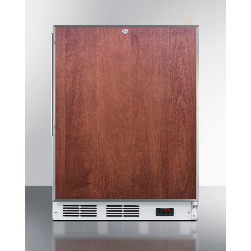 Summit VT65MLBIFRADA Ada Compliant Built-In Medical All-Freezer With Lock, Capable Of -25 C Operation; Door Accepts Panels
