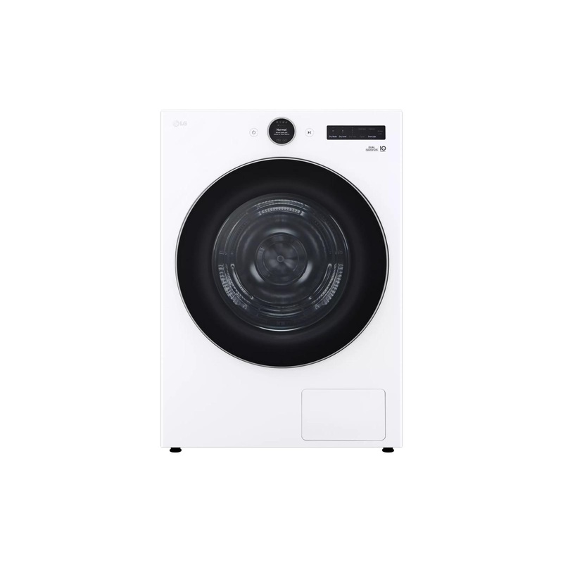 Lg DLHC5502W 7.8 Cu. Ft. Mega Capacity Smart Front Load Dryer With Dual Inverter Heatpump Technology And Inverter Direct Drive Motor System