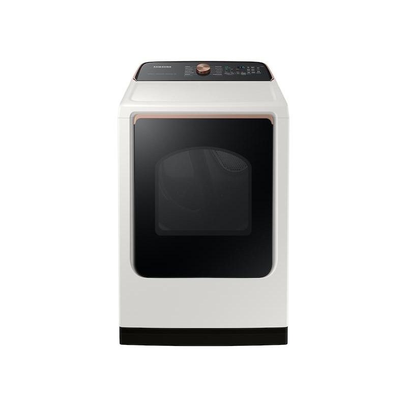 Samsung DVE55CG7500E 7.4 Cu. Ft. Smart Electric Dryer With Steam Sanitize+ In Ivory