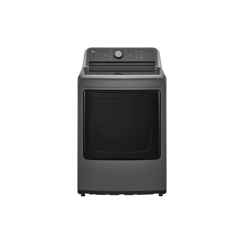 Lg DLE6100M 7.3 Cu. Ft. Ultra Large Capacity Rear Control Electric Dryer With Sensor Dry Technology