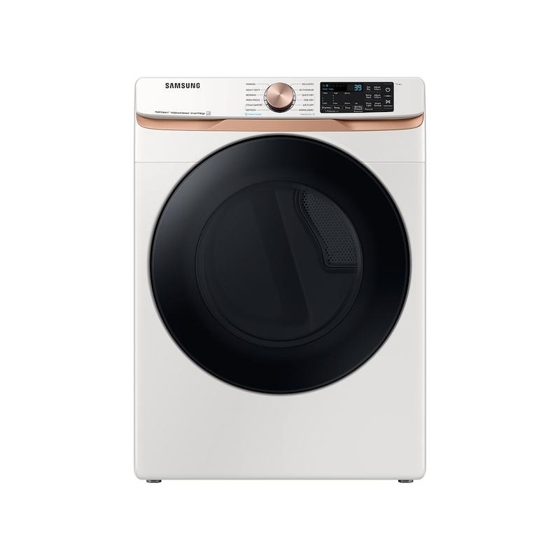 Samsung DVE50BG8300E 7.5 Cu. Ft. Smart Electric Dryer With Steam Sanitize+ And Sensor Dry In Ivory