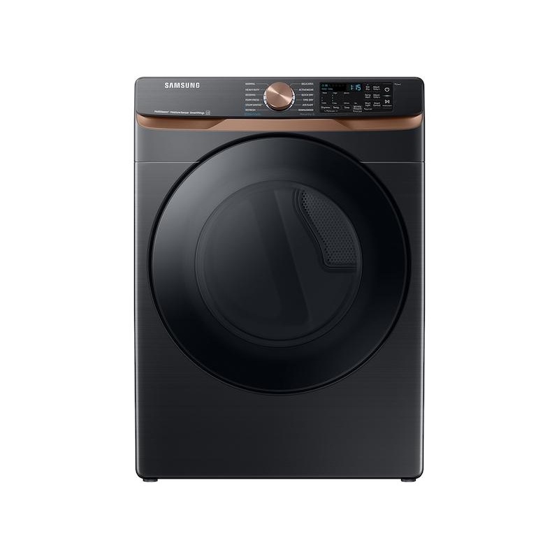 Samsung DVE50BG8300V 7.5 Cu. Ft. Smart Electric Dryer With Steam Sanitize+ And Sensor Dry In Brushed Black