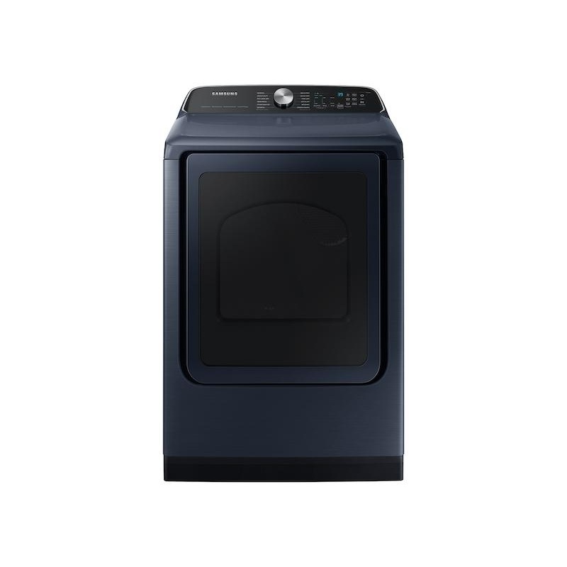 Samsung DVE54CG7150D 7.4 Cu. Ft. Smart Electric Dryer With Pet Care Dry And Steam Sanitize+ In Brushed Navy