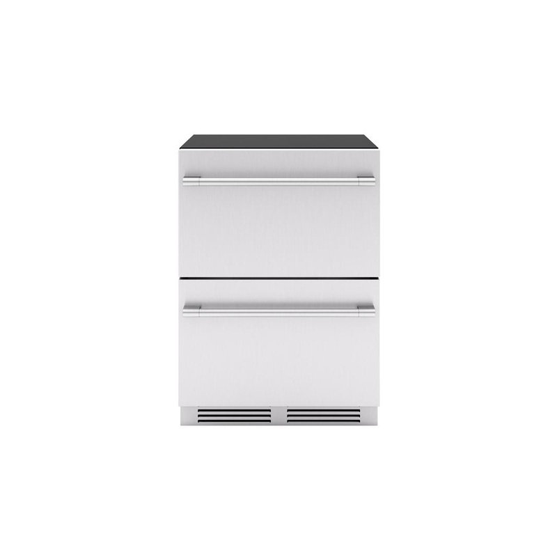 Zephyr PRRD24C2AS 24" Dual Zone Refrigerator Drawers