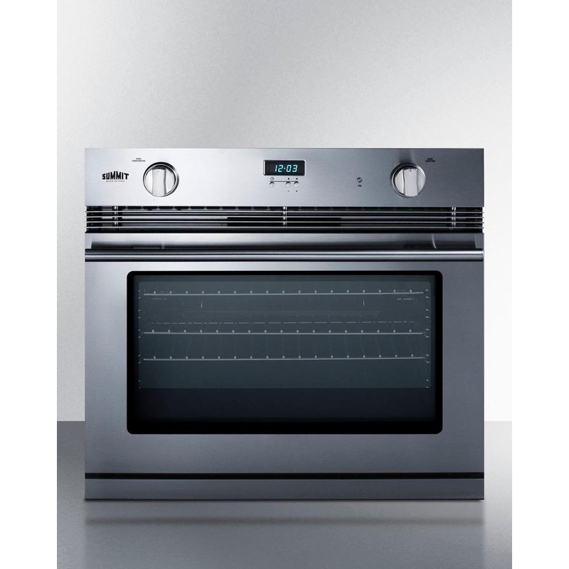 Summit SGWOGD30 30" Wide Gas Wall Oven