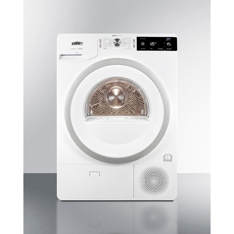 Summit SLD242W 24" Wide 208-240V Heat Pump Dryer