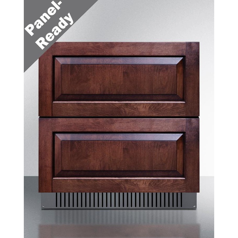 Summit SPR3032DPNRADA 30" Wide 2-Drawer All-Refrigerator, Ada Compliant (Panels Not Included)