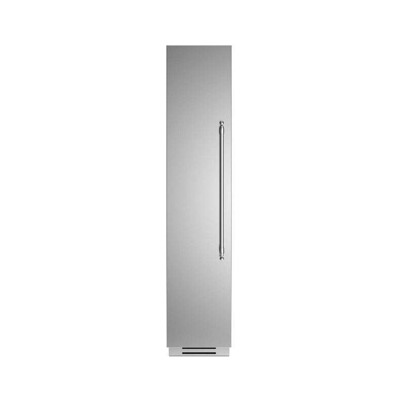 Bertazzoni REF18FCIPIXL23 18" Built-In Freezer Column - Stainless - Left Hinge