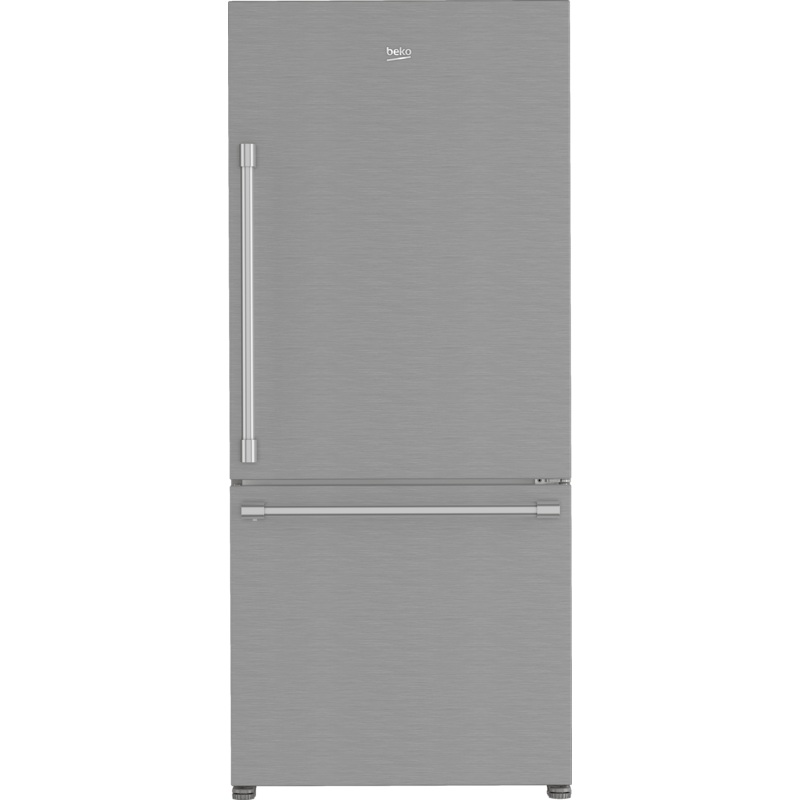 Beko BFBD30216SS 30" Bottom Freezer Refrigerator With Harvestfresh
