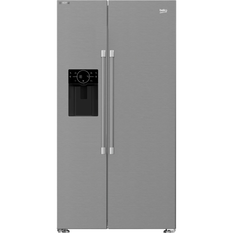 Beko BFSB3622XSS 36" Side By Side Refrigerator With Harvestfresh