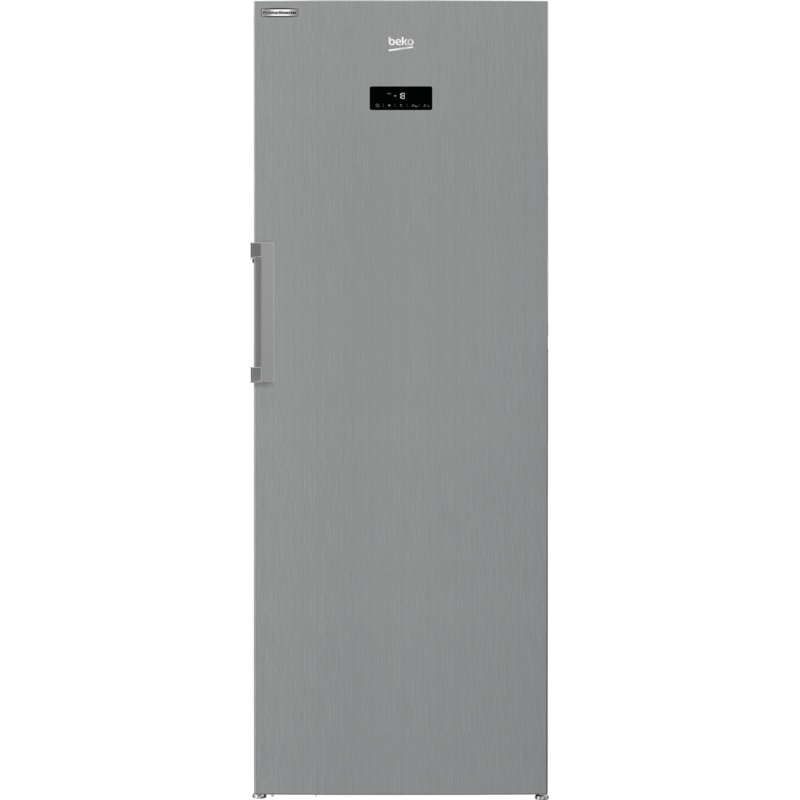 Beko BUFR2715SSIM 28" Manhattan Stainless Steel Upright Freezer With Auto Ice Maker